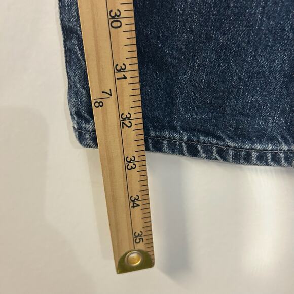 AG Adriano Goldshmied Slim Straight Washed Blue Denim Jeans Mens Size 32 - Picture 6 of 7